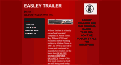 Desktop Screenshot of easleytrailer.com